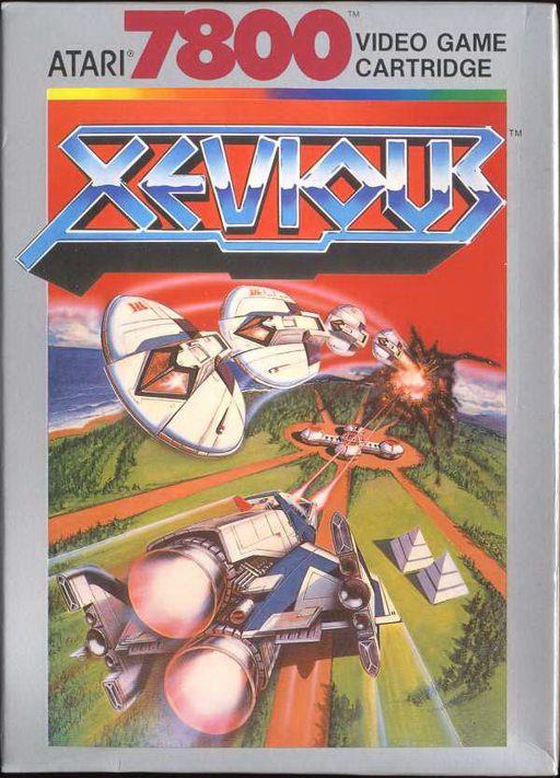 Xevious (Europe) 7800 Game Cover